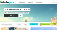 Urlaubsguru Homepage Screenshot